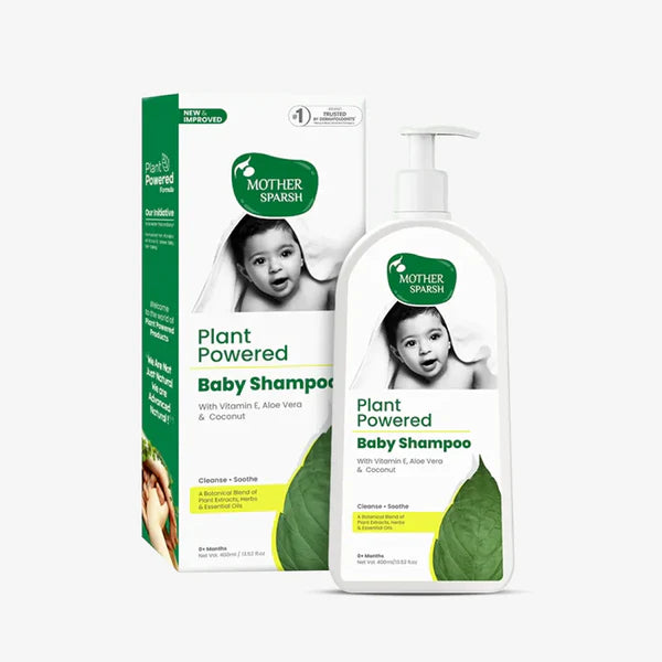 Mother Sparsh Plant Powered Baby Shampoo, 0m+