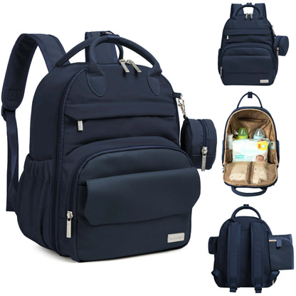 Keababies Play Diaper Bag (Navy Blue)