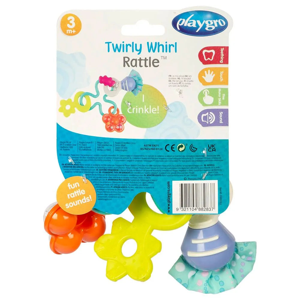 Playgro Twirly Whirl Rattle