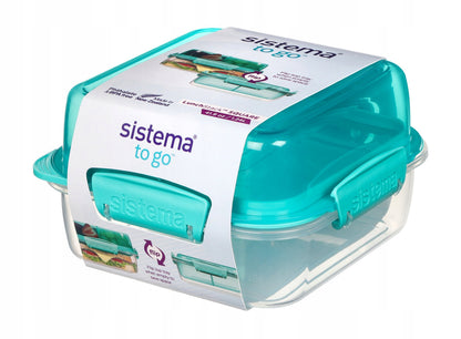 Sistema Lunch Stack Square To Go (1.24L)
