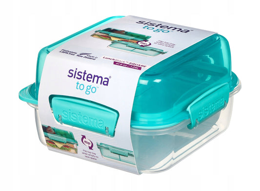 Sistema Lunch Stack Square To Go (1.24L)