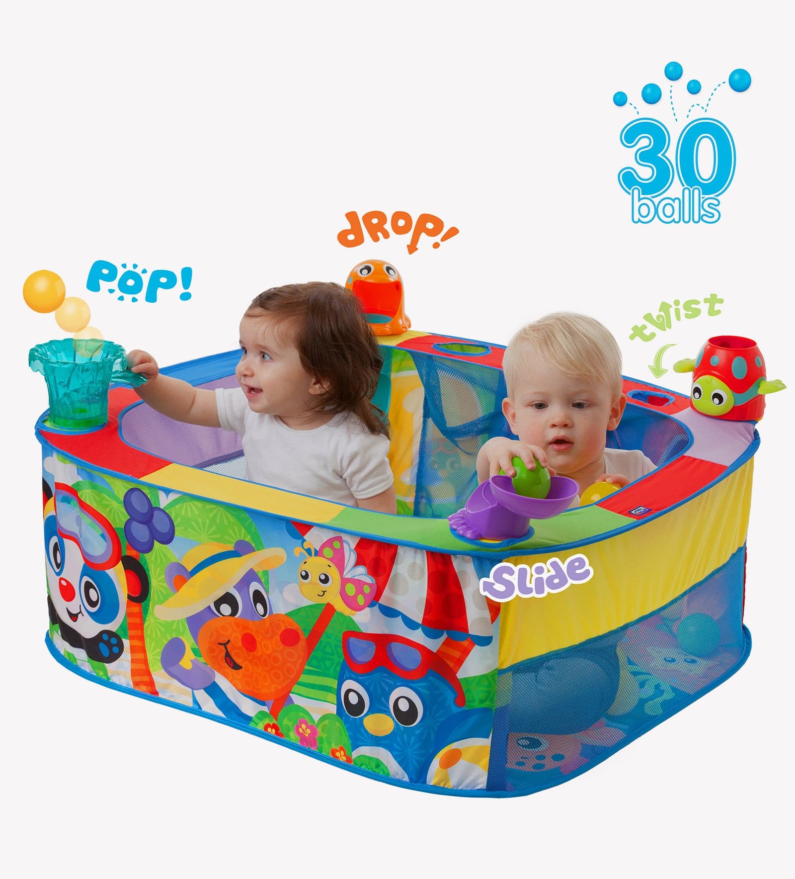 Playgro Pop And Drop Activity Ball Gym.