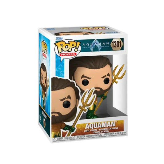 Funko Pop! - DC Comics Aquaman and the Lost Kingdom Aquaman Hero Suit Vinyl Figure - 10.4 cm