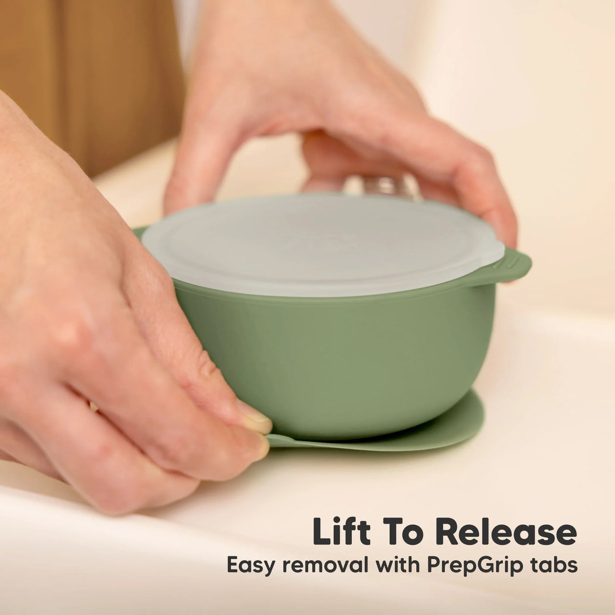 Keababies Prep Silicone Suction Bowls (Roseate) - Pack of 2