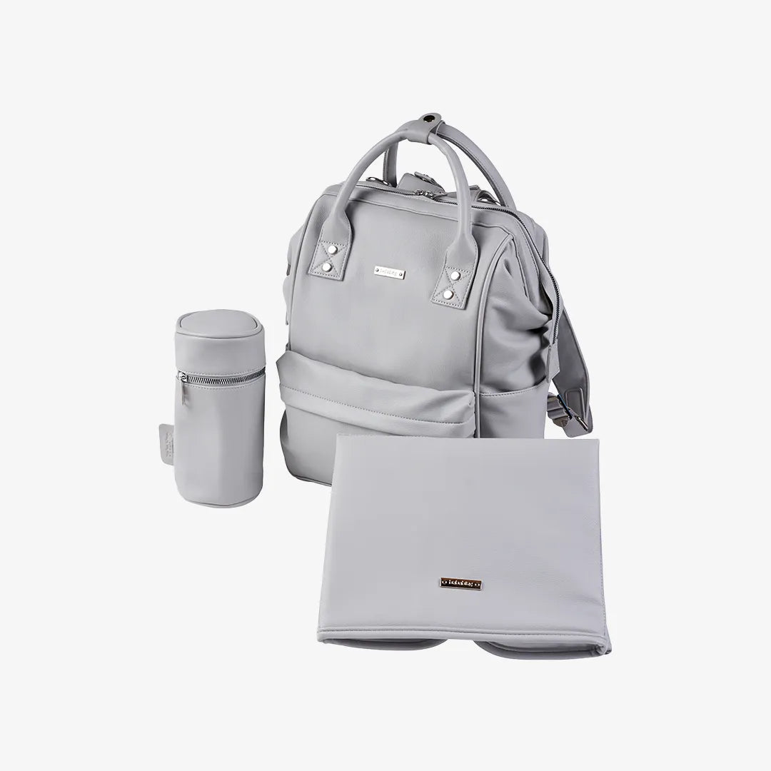 BabaBing Mani Vegan Leather Backpack Changing Bag