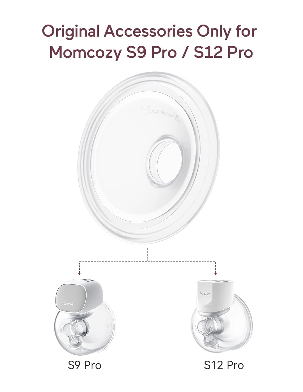 Momcozy Double Layer Flange for S12 Pro Wearable Pump