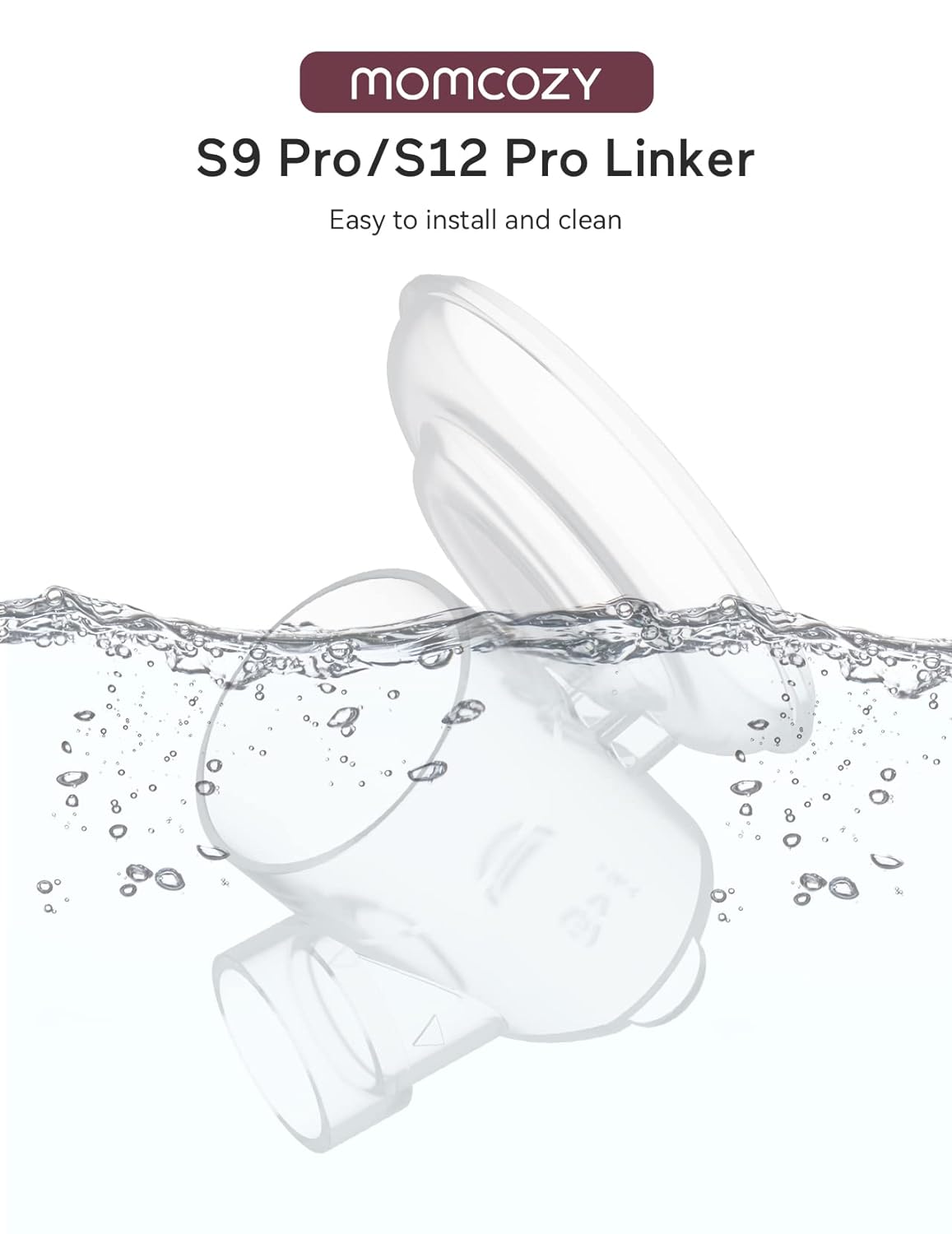 رابط مضخة الثدي القابل للارتداء من Momcozy لهاتف S9 Pro/S12 Pro