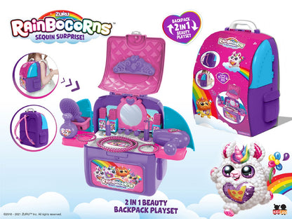 ZURU - Rainbocorns Beauty Play 2-In-1 Set in Backpack