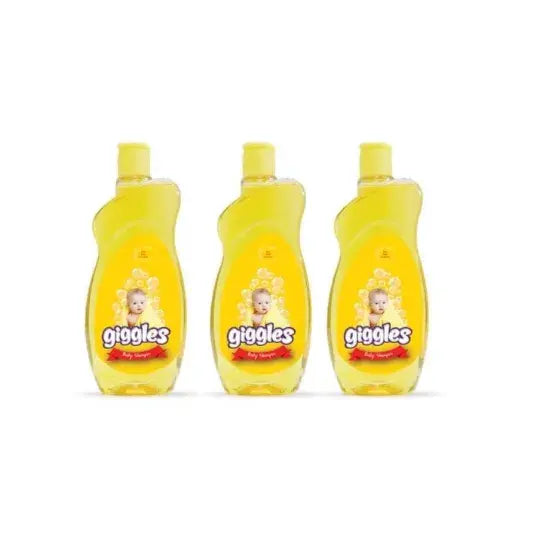 Giggles Baby Shampoo 400ml - Eco Package (3 bottles)