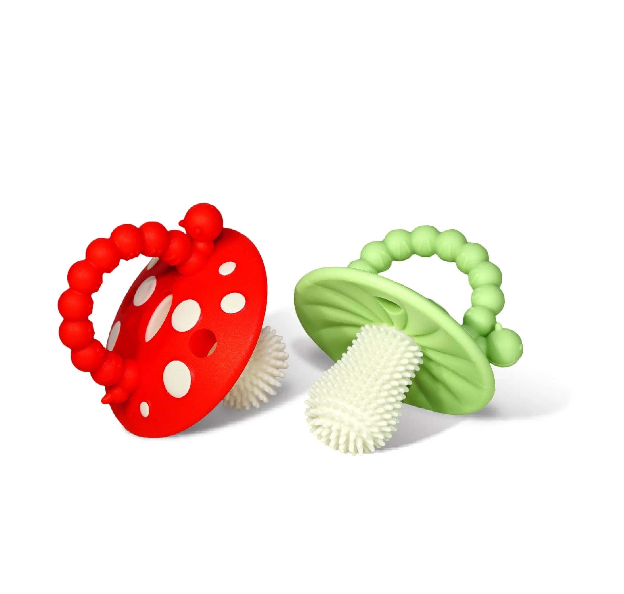 RaZbaby Chompy Teether Soft Silicone Teething Toy for Infants & Babies (3Months+)