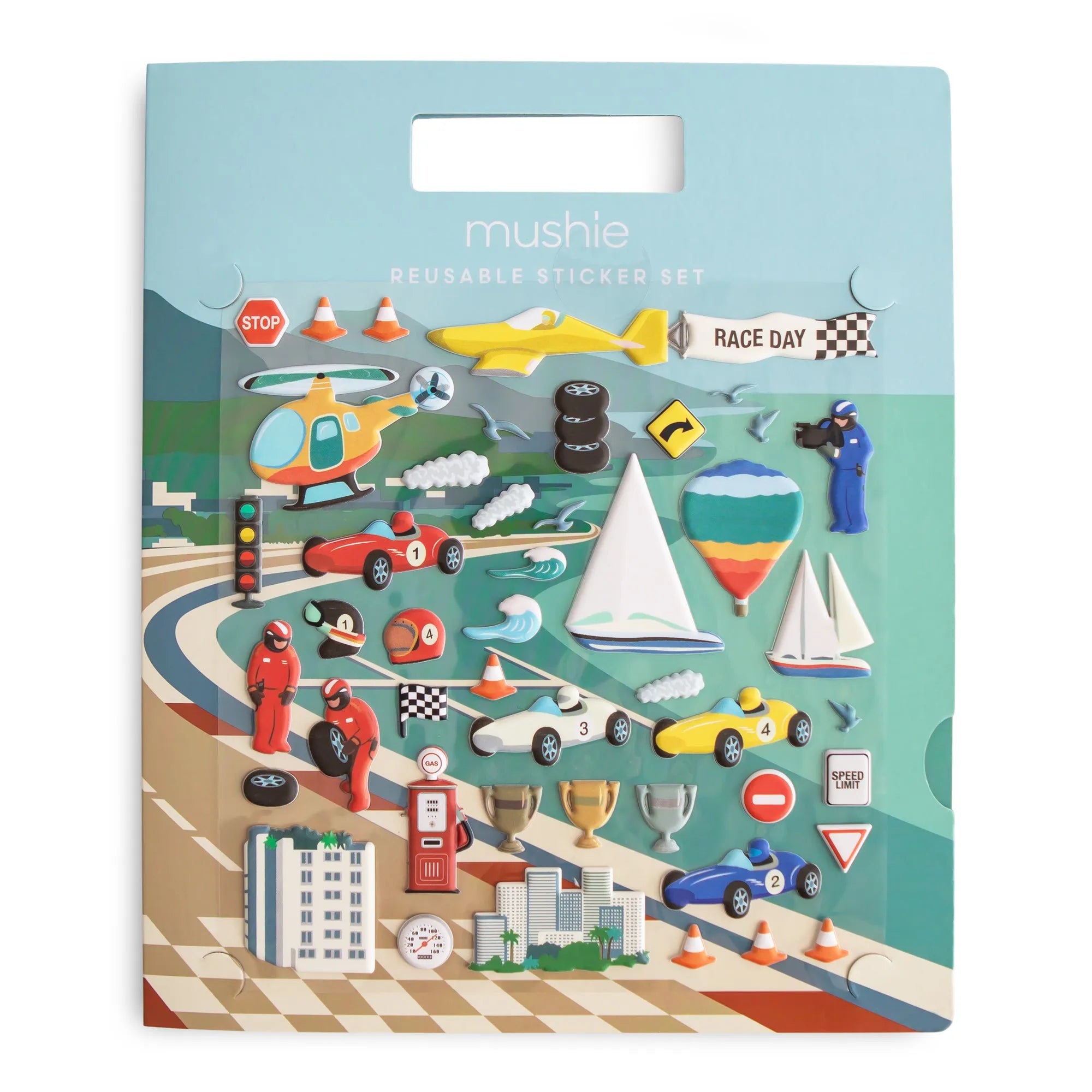 Mushie Toy Reusable Sticker Set