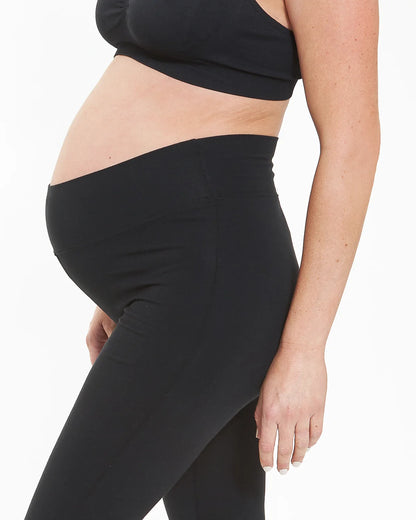 Ripe Maternity Organic Essential Leggings (Black, Small)