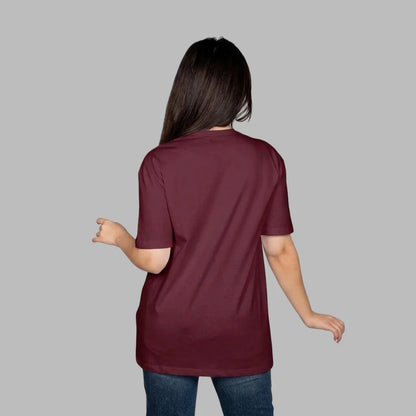 Become a Mom Meeza T-Shirt (Maroon, Medium)