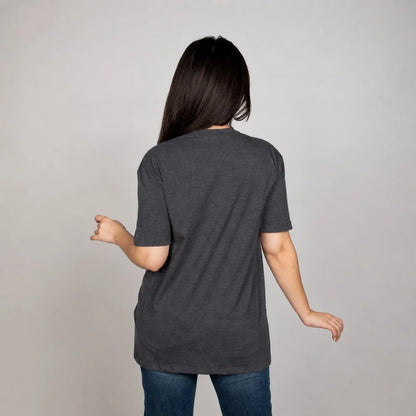 Become a Mom T-Shirt (Charcoal Meeza, Medium)