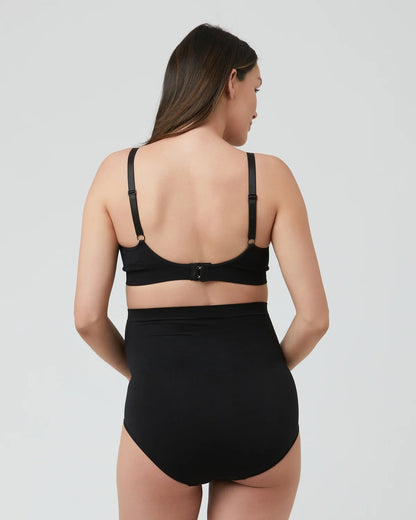 Ripe Maternity Seamless Nursing Bra (Black, Small)