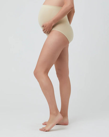 Ripe Maternity Seamless Briefs (Natural, Medium)