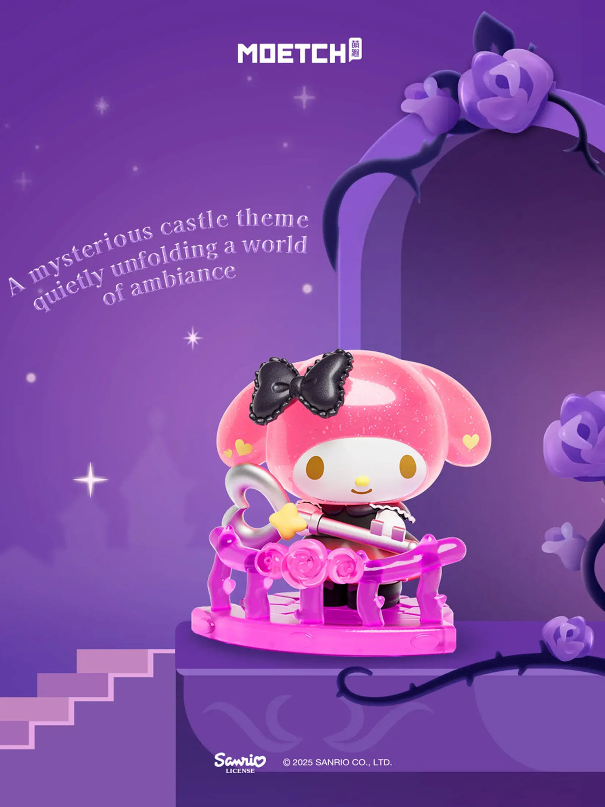 Hello Kitty - My Melody & Kuromi Floral Secret Realm Series Mini Box Pro Blind Box