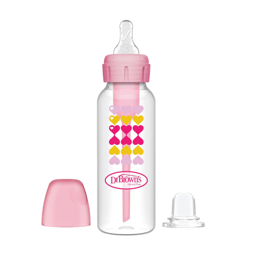 Dr. Brown's Narrow Options + Bottle to Sippy Starter Kit (8oz/250ml)