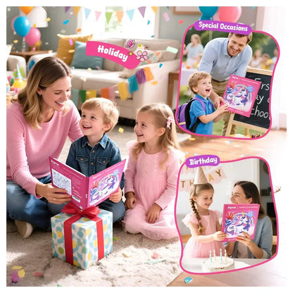 JoyCat New Unicorn Watercolor Painting Book – Magical Pony