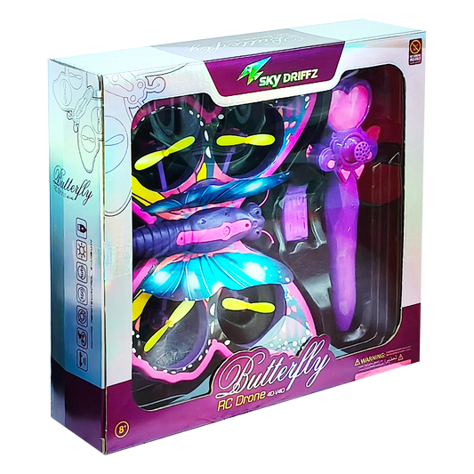 Sky Driffz Butterfly RC Drone 4D-V40 – 2.4G RC Butterfly Aircraft