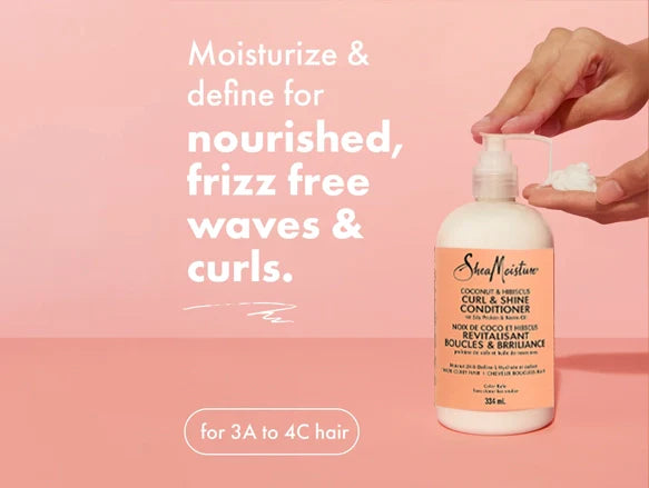 Shea Moisture Coconut & Hibiscus Conditioner (384ml)