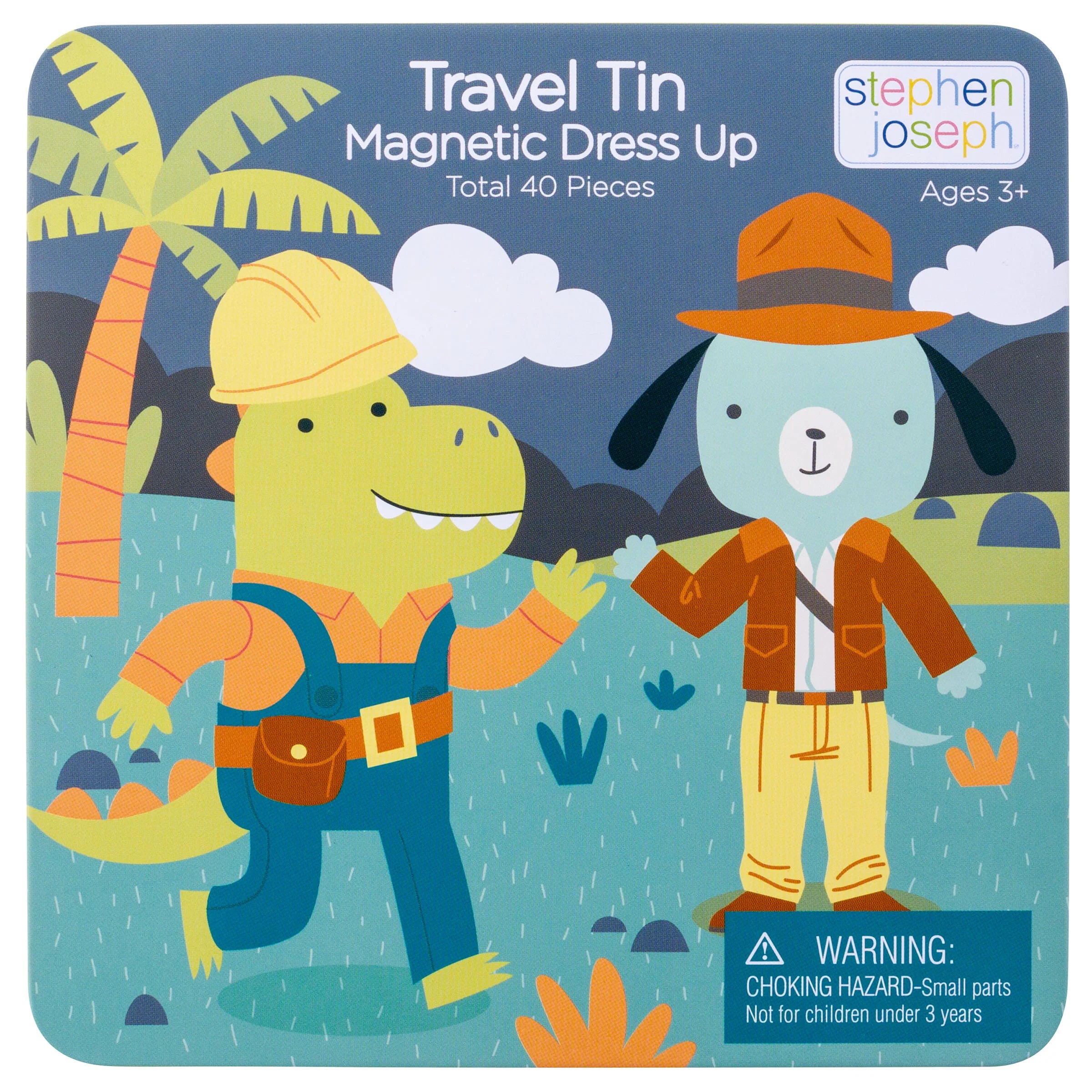 Stephen Joseph Travel Tin Magnetic Dress Up