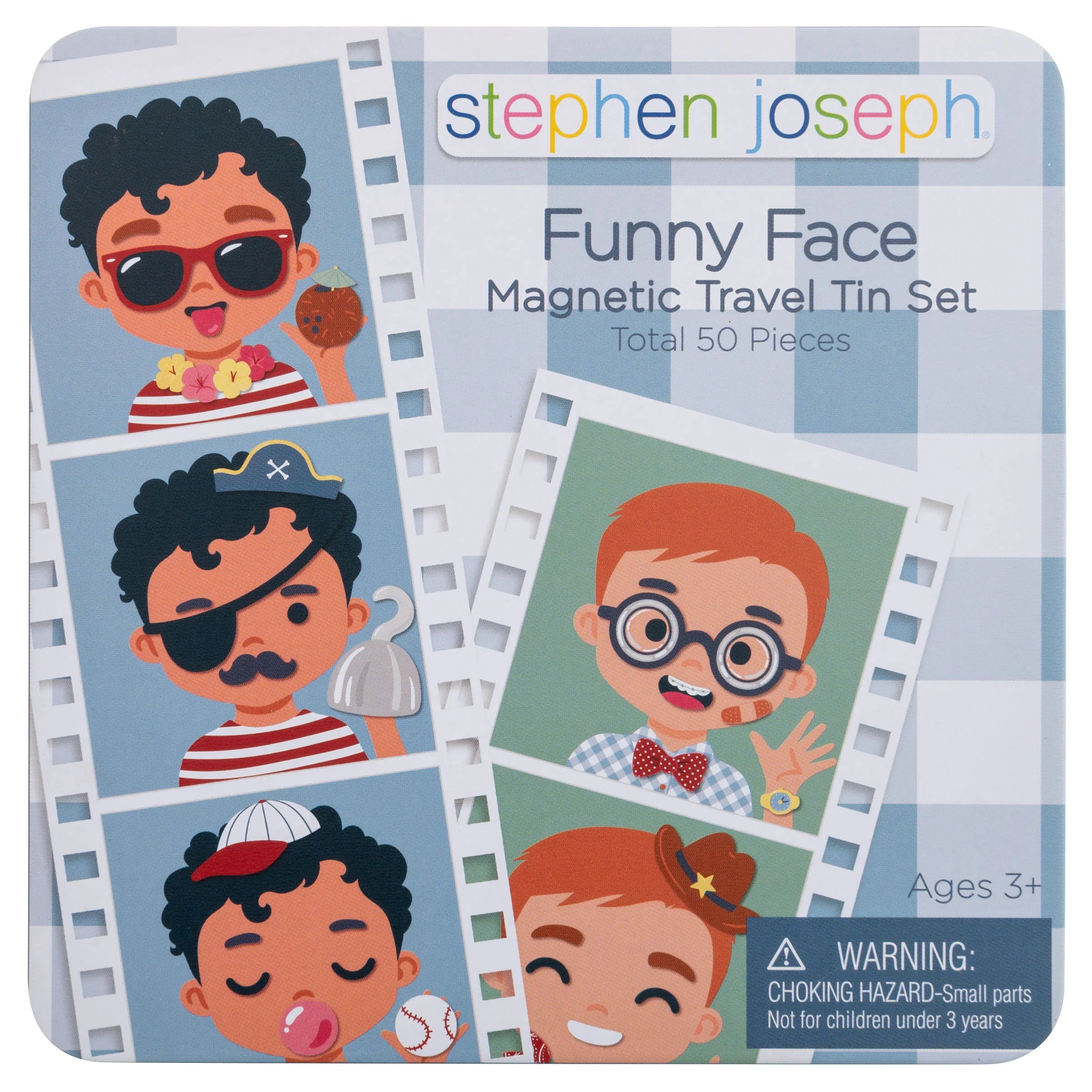 Stephen Joseph Funny Faces Magnetic Set