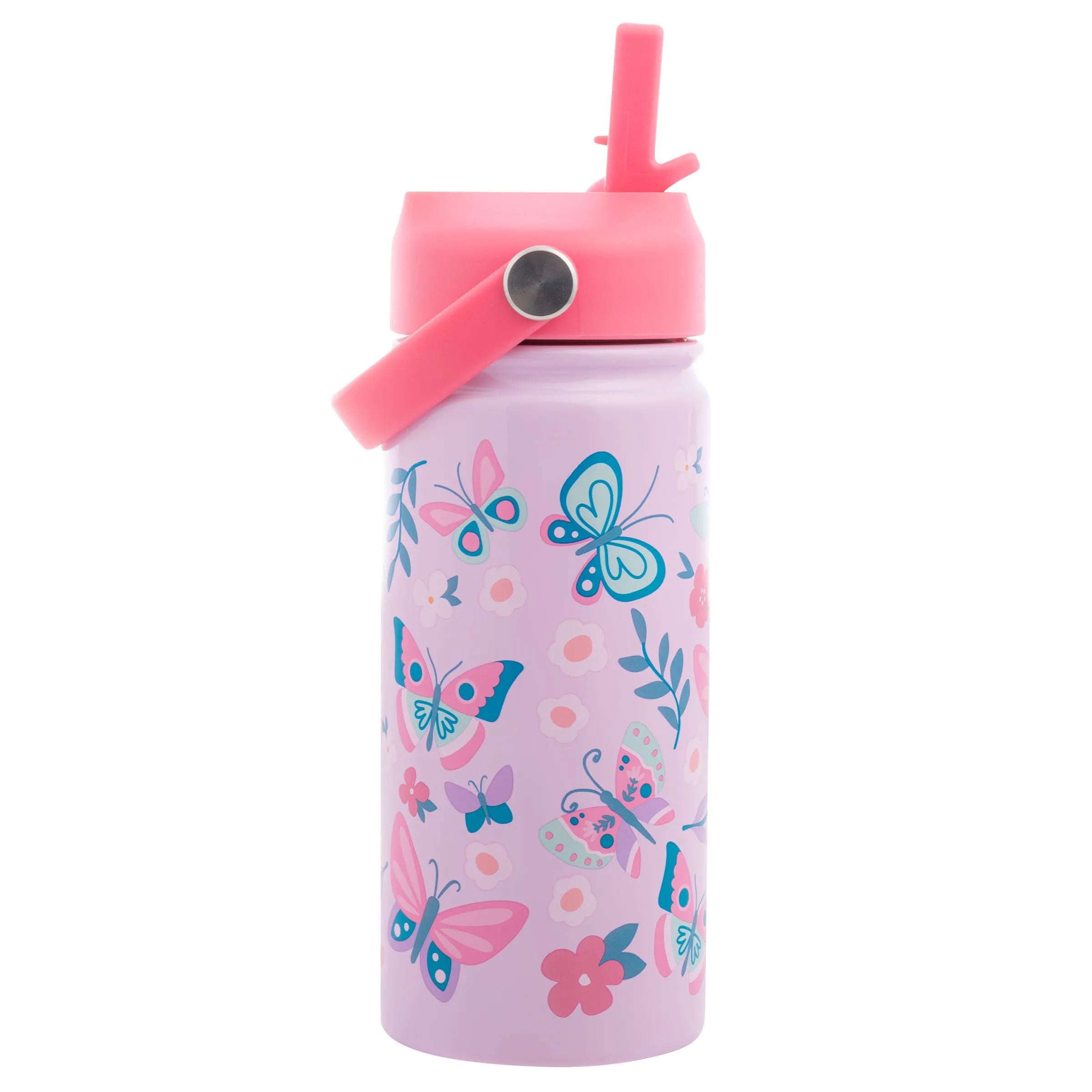 Stephen Joseph Insulated Stainless Steel Bottle With Handle