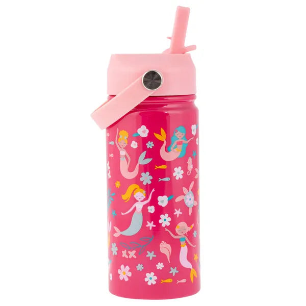 Stephen Joseph Insulated Stainless Steel Bottle With Handle