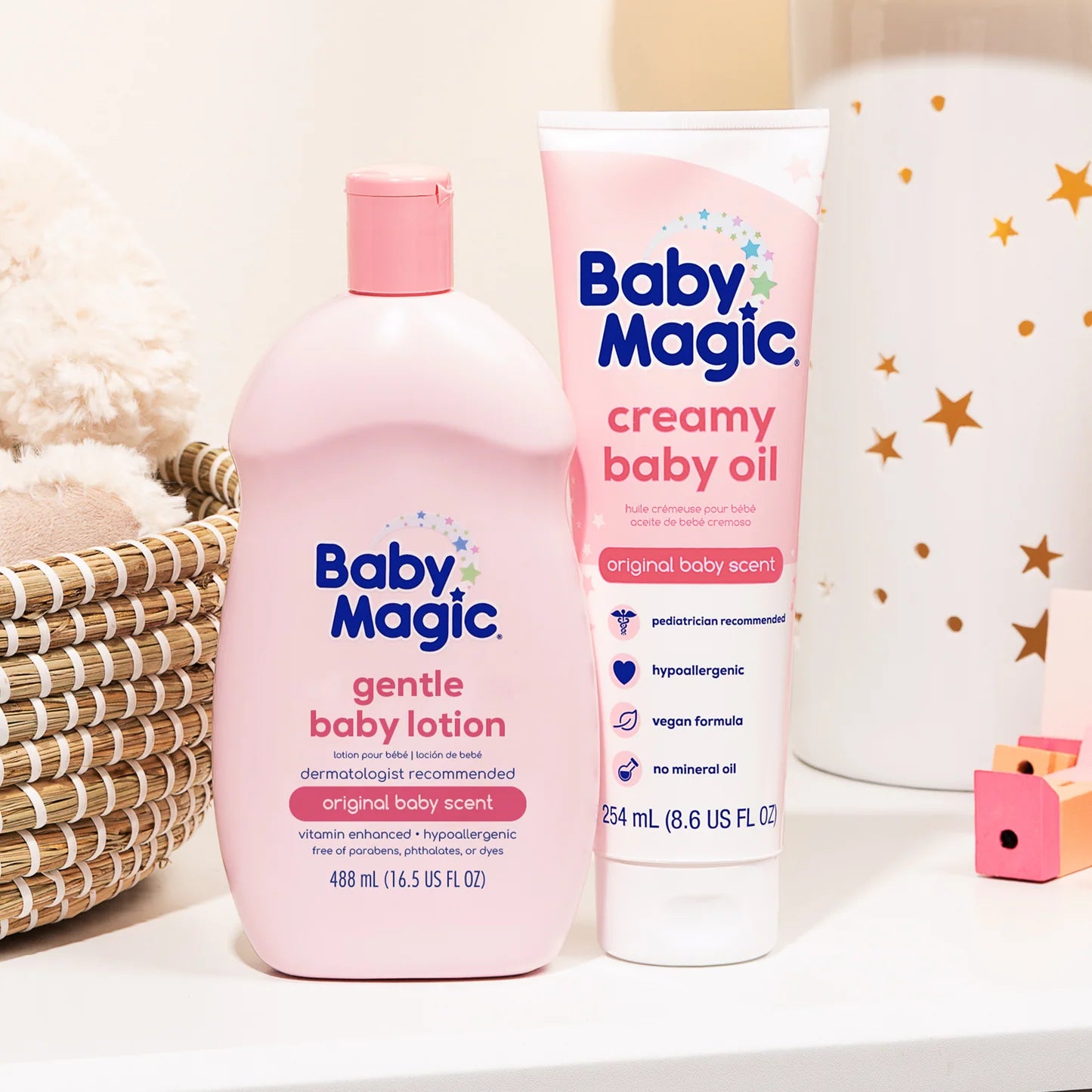 Baby Magic Gentle Baby Lotion with Original Baby Scent (488ml)