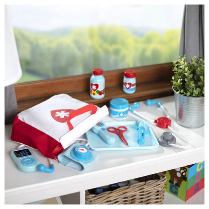 Melissa & Doug - Get Well Doctor's Kit Play Set - 25 Pcs - Multicolor