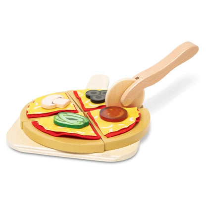 Melissa & Doug - Top & Bake Pizza Counter - 34 Pcs - Multicolor