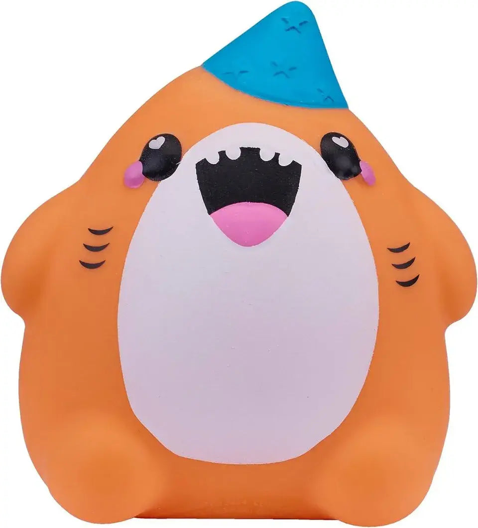 Smooshzees - Cutezees Sandi Shark Super Soft Cuddly & Squishy Toy - Orange