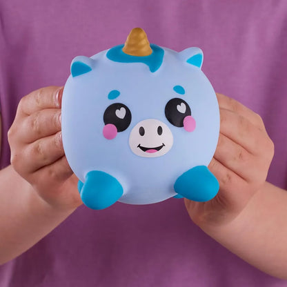 Smooshzees - Luvzees Boltz Unicorn Super Soft Cuddly & Squishy Toy - Blue