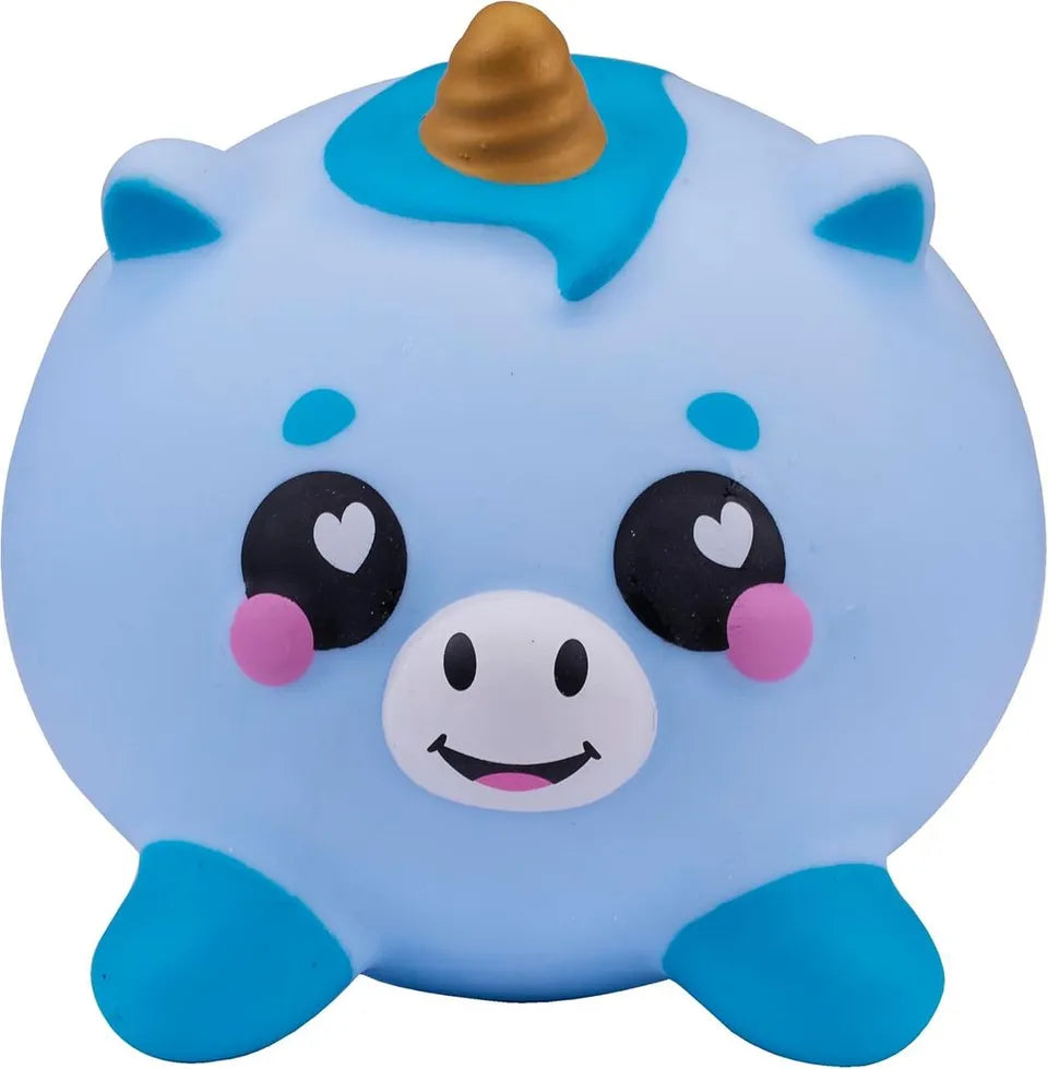 Smooshzees - Luvzees Boltz Unicorn Super Soft Cuddly & Squishy Toy - Blue
