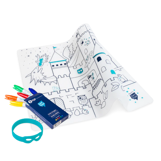 Super Petit Colouring Playmat Artiste Collection
