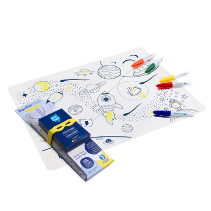 Super Petit Colouring Playmat Artiste Collection