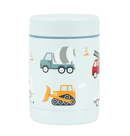 A Little Lovely Company Double Wall Insulated Food Jar (300ml, Vehicles)