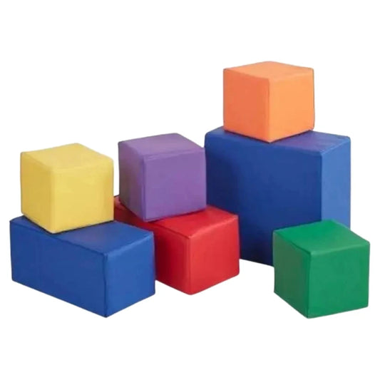Soft Play - Big Foam Building Blocks Set - 7 Pieces