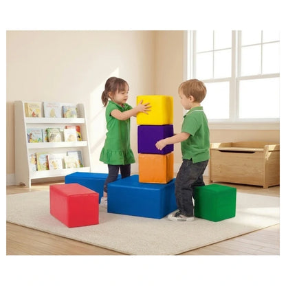 Soft Play - Big Foam Building Blocks Set - 7 Pieces