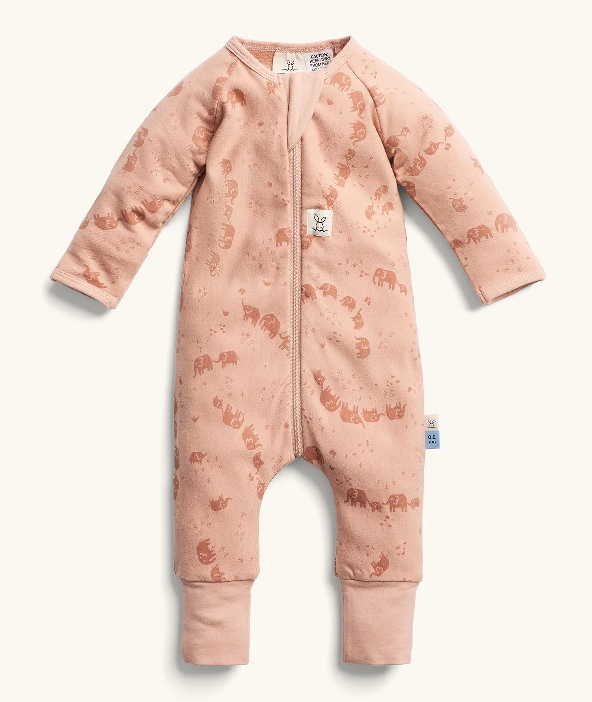 ErgoPouch Layers Long Sleeve (Elephant Parade, 0-3 Months)