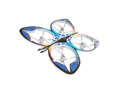 Sam Toys - Butterfly Drone 2.4GHz Remote Control Mini Quadcopter - LED Lights