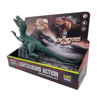 SAM Toys - Press & Play Simulation Velociraptor