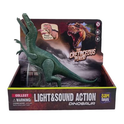 SAM Toys - Press & Play Simulation Velociraptor