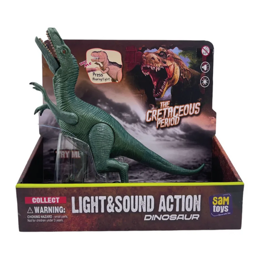 SAM Toys - Press & Play Simulation Velociraptor