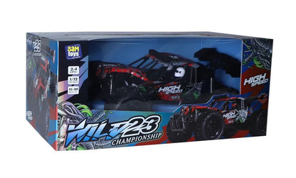 Sam Toys Wild 23 Championship 1:12 RC Car – Red