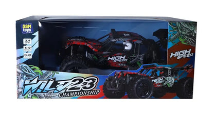 Sam Toys Wild 23 Championship 1:12 RC Car – Red