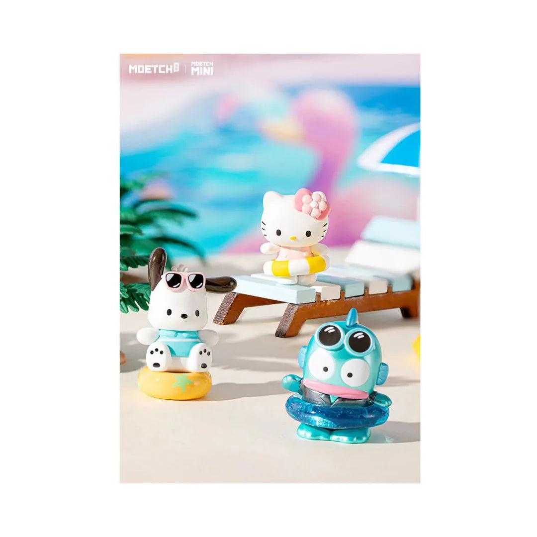 Hello Kitty - Sanrio Characters Summer Swimming Series Moetch Bean Plush Blind Box