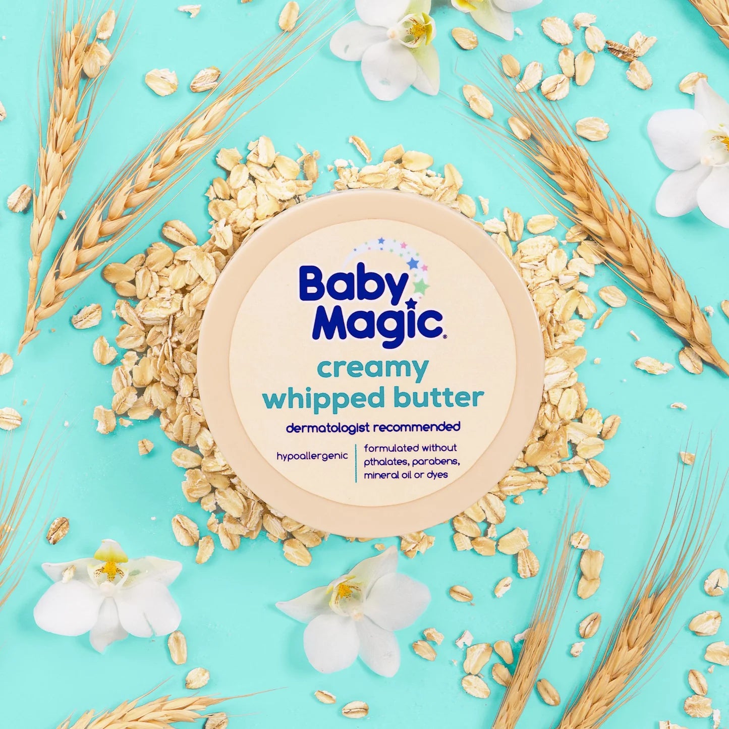 Baby Magic Creamy Whipped Butter Vanilla Oat (240g)