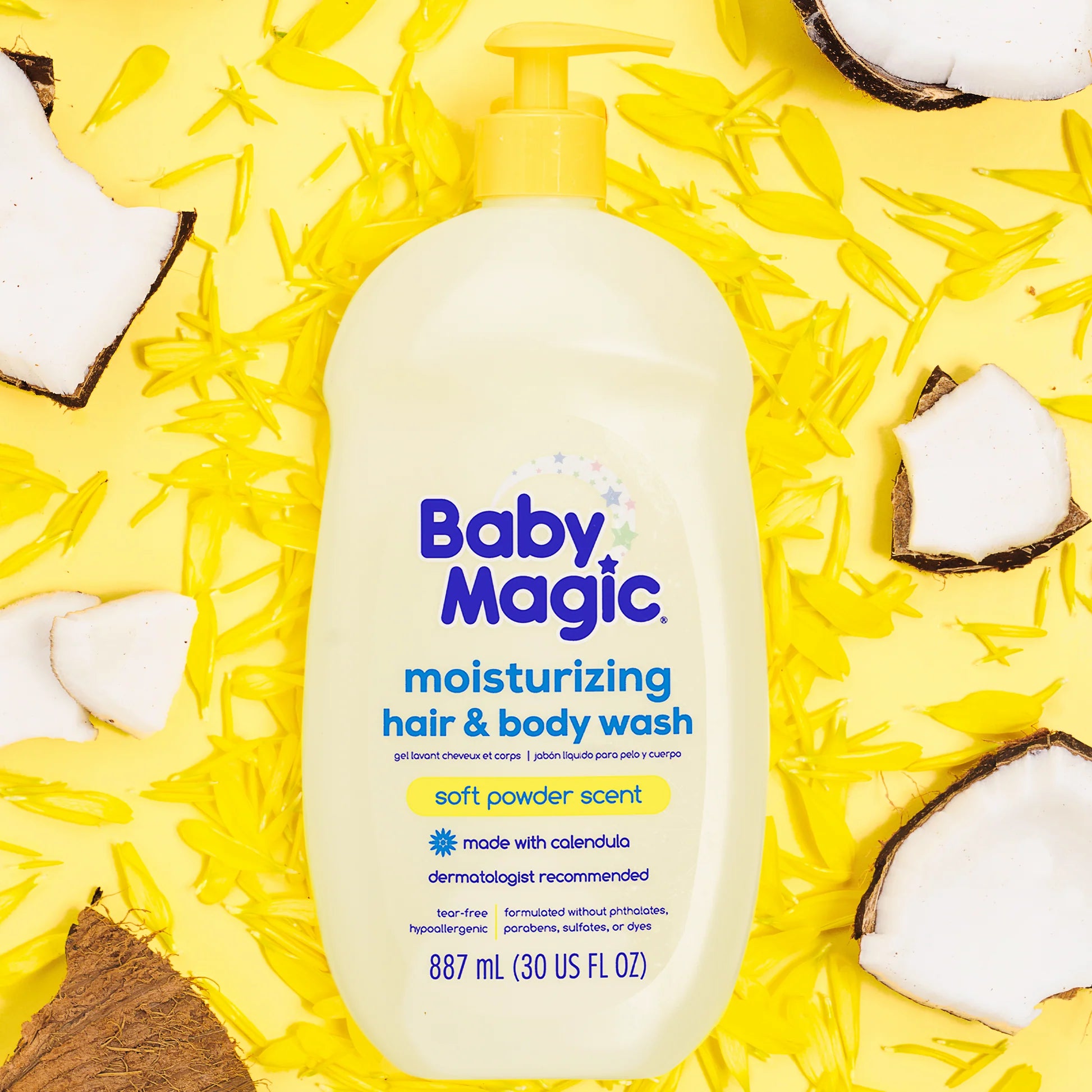 Baby Magic Moisturizing Hair & Body Wash (887ml)